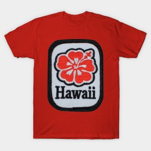 Hawaii Hibiscus Patch T-Shirt